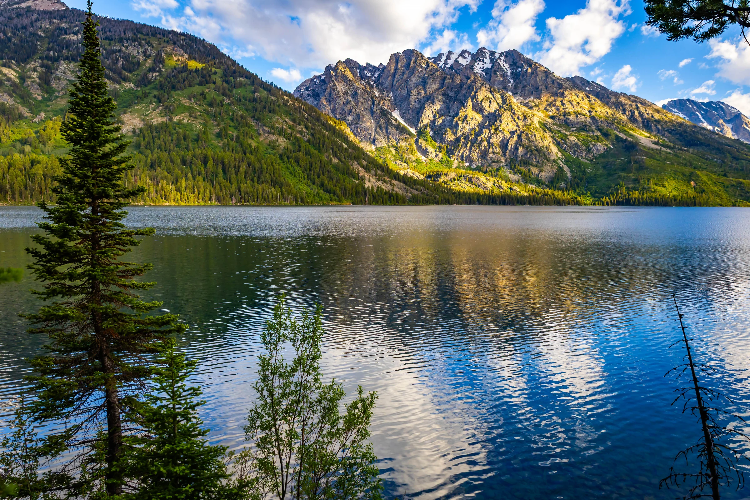 Jenny Lake and the Tetons